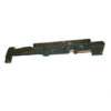 Black six-wheel chassis frame